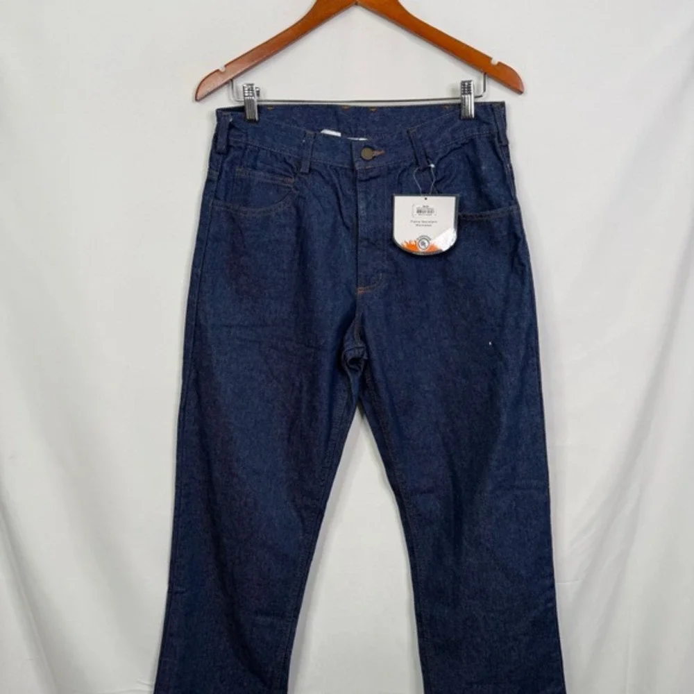 Rasco FR Flame Resistant Classic Fit Blue Denim Jeans FR4622‎ Mens 30x30 NWT